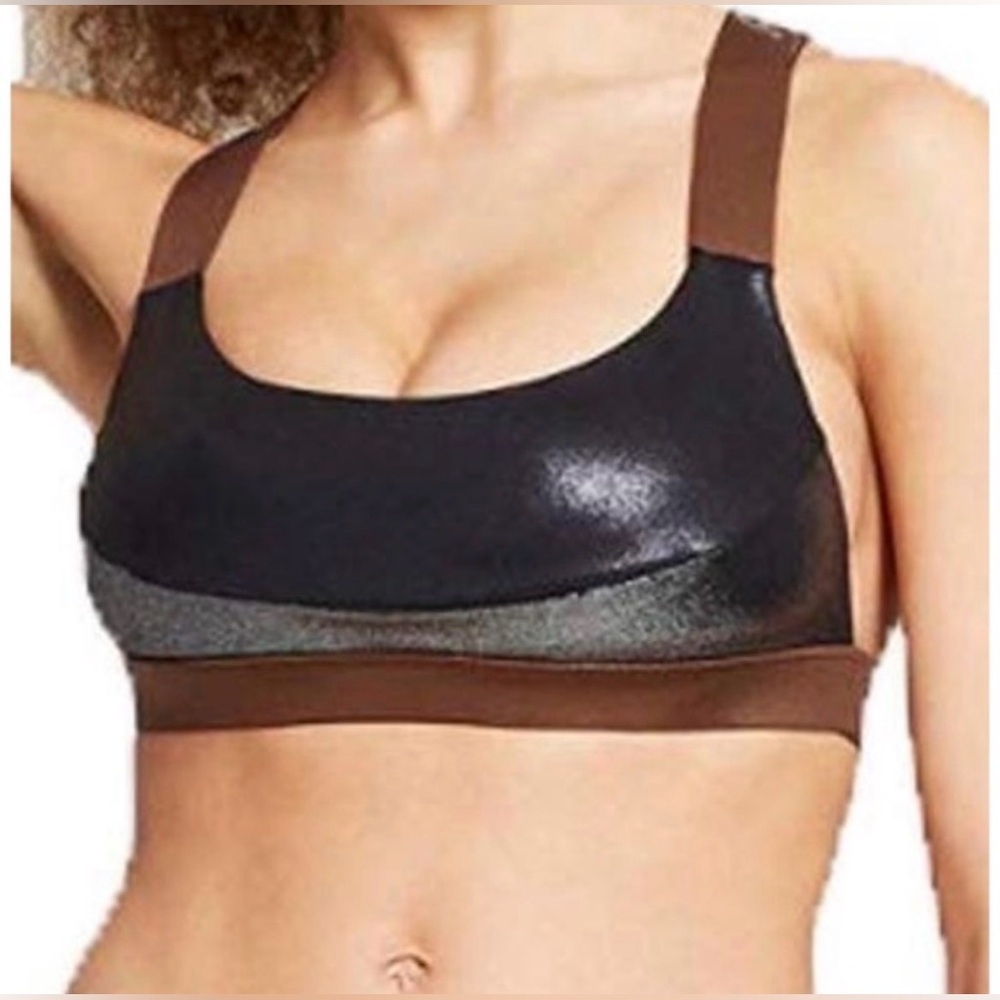 JoyLab Mixed Metal Sports Bra